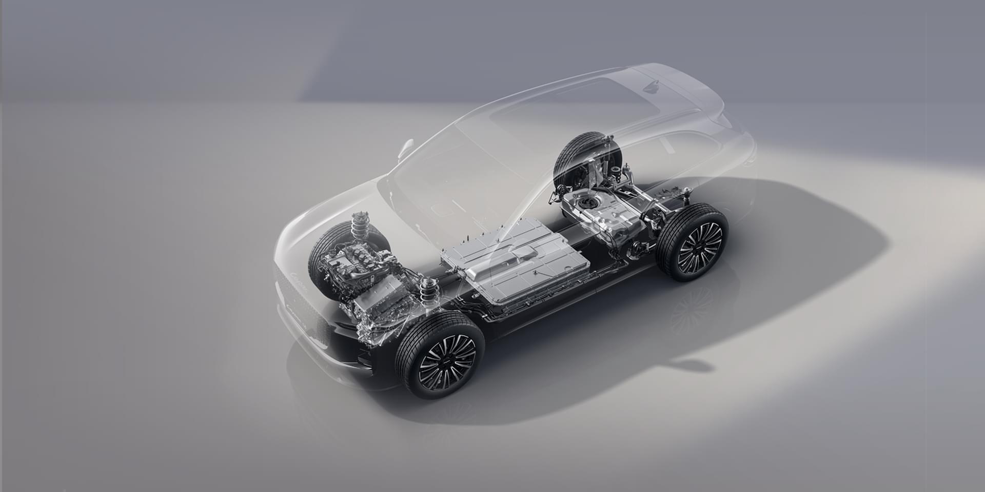 LEPAS L8 Super Hybrid vehicle platform and powertrain